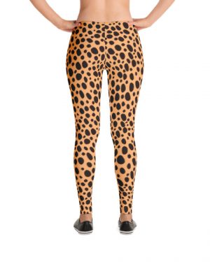 Cheetah Print Leggings Yoga Pants