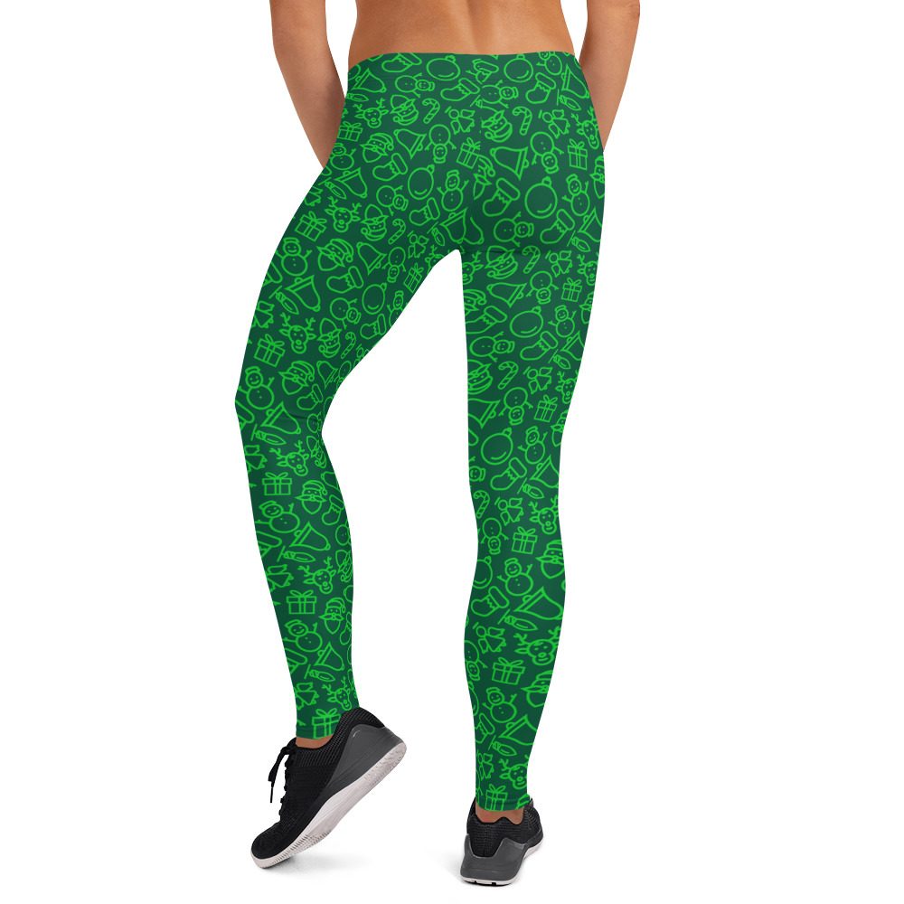 Christmas Leggings - Running Costume - Image 2