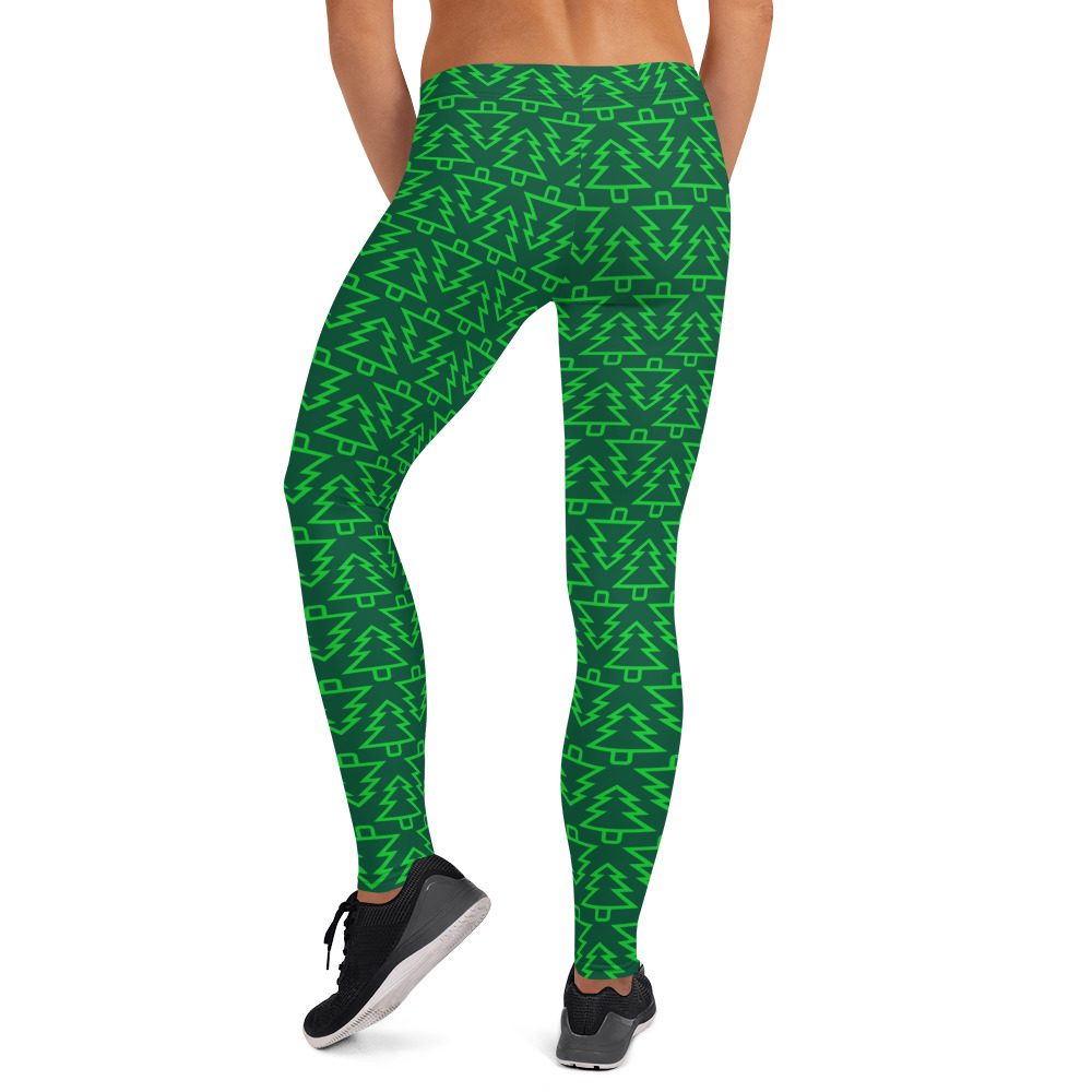 Christmas Tree Leggings - Running Costume - Image 2