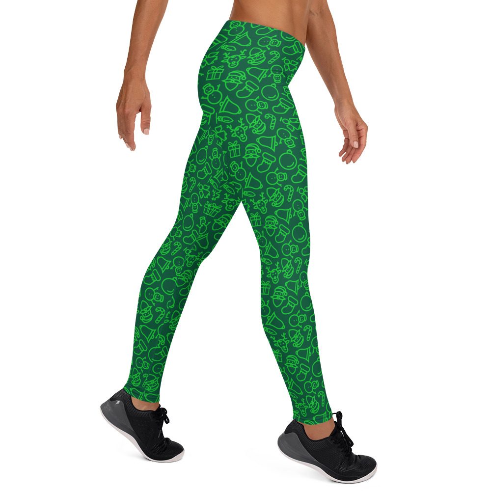 Christmas Leggings - Running Costume - Image 4