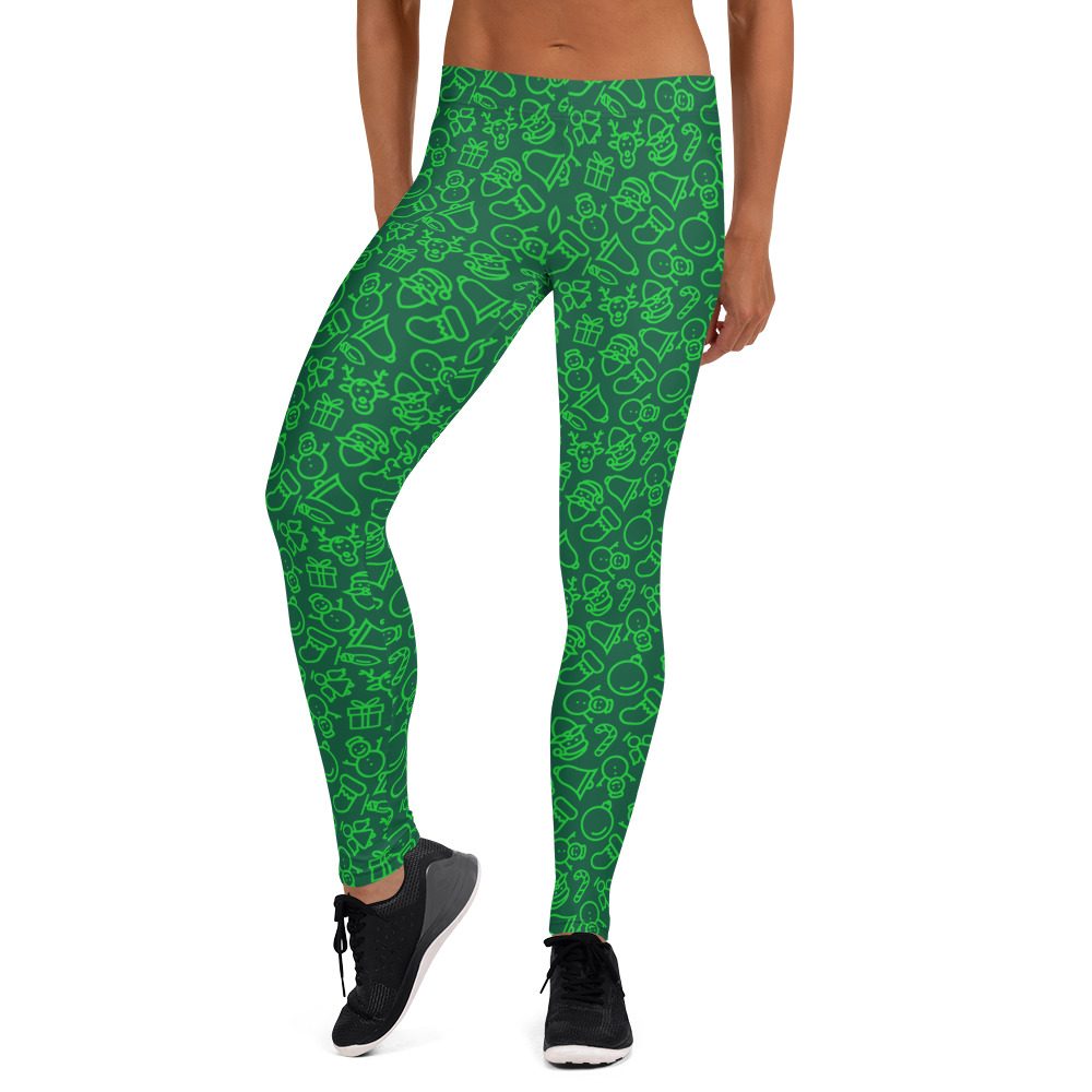 Christmas Leggings - Running Costume - Image 5