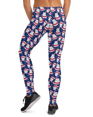 Christmas Santa Leggings – Running Costume