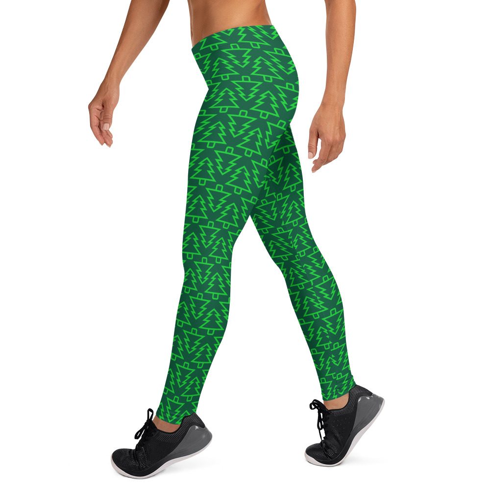 Christmas Tree Leggings - Running Costume - Image 3