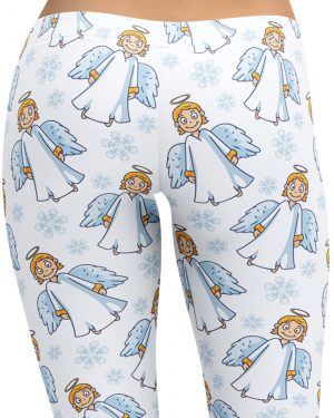 Christmas Angel Leggings – Running Costume