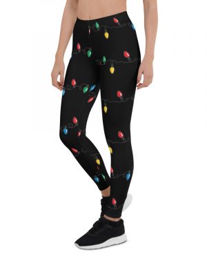 Christmas String Lights Leggings