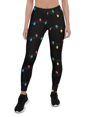 Christmas String Lights Leggings