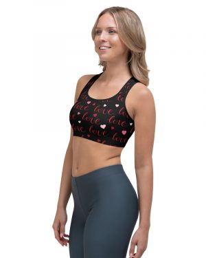 Love Valentines Day – Sports bra