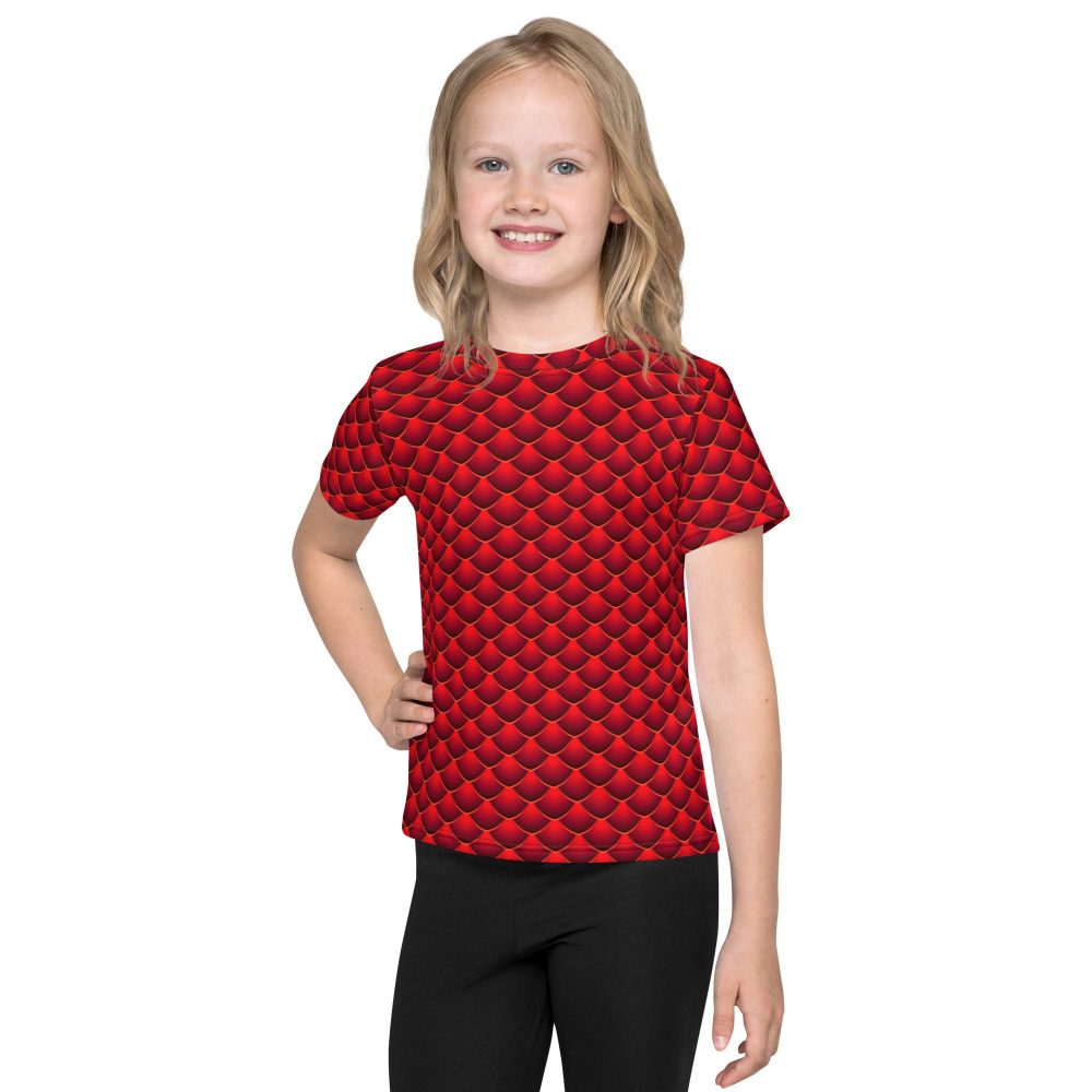 t-shirt, swimming shirt, slim fit, red dragon costume, reptile costume, Lizard Costume, halloween costume, cosplay costume, rundisney, rundisney costume, activewear costume, dance costume, disneyland costume, festival costume, plus size costume, plus size, Woman's Costume, uv protection, activewear,