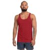 Men's Costume, tank top, activewear, swimming shirt, sleeveless, slim fit, red dragon costume, reptile costume, Lizard Costume, halloween costume, cosplay costume, rundisney, rundisney costume, activewear costume, dance costume, disneyland costume, festival costume, plus size costume, plus size