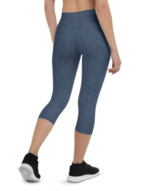 Jeggings – Jean Print Capri Leggings