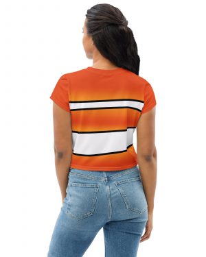 Clownfish Nemo Costume Halloween Cosplay Crop Tee