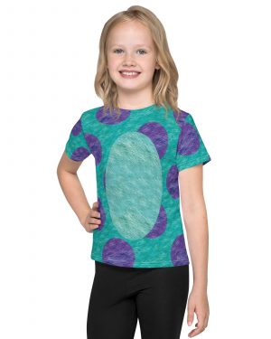 Sully Costume Monster Halloween Cosplay Kids T-Shirt