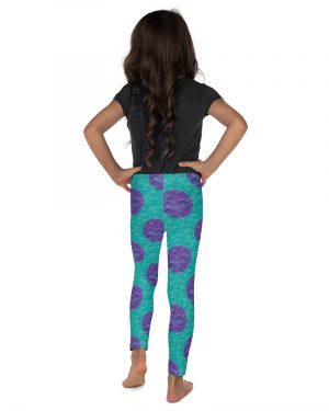 Sully Costume Monster Halloween Cosplay Kid’s Leggings