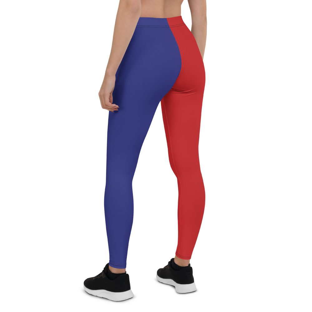 Harley Quinn Halloween Cosplay Squad Costume - Leggings - Image 2