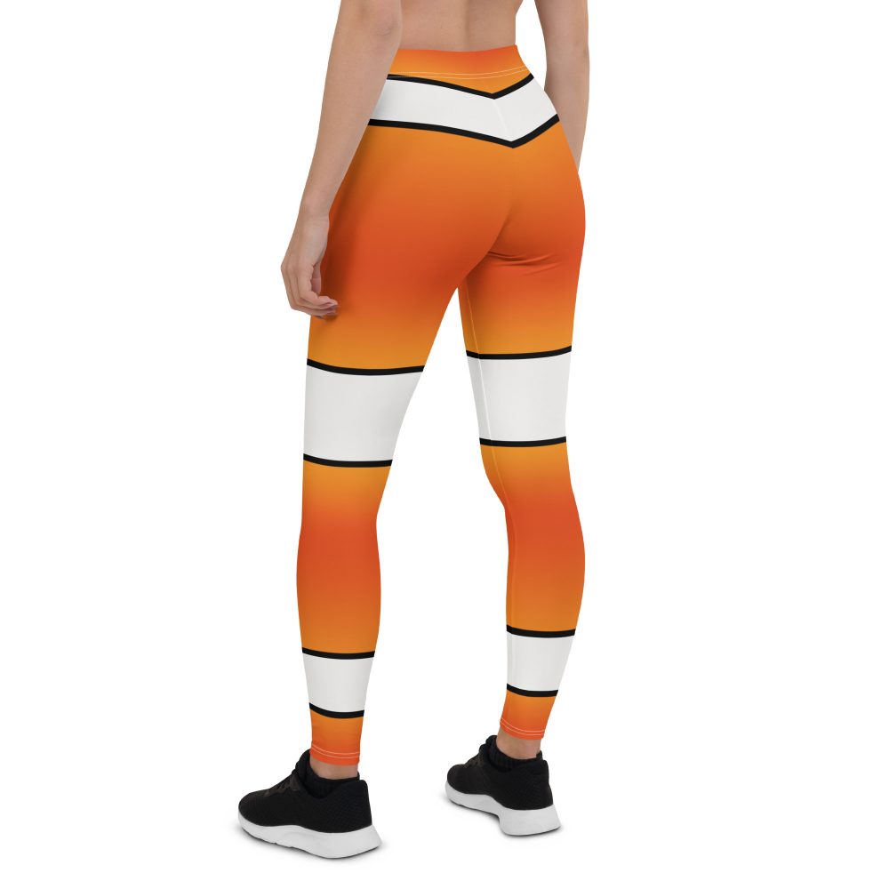 Clownfish Nemo Costume Halloween Cosplay Leggings - Image 2