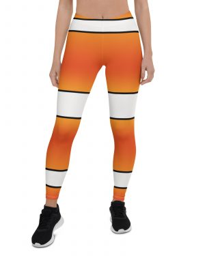 Clownfish Nemo Costume Halloween Cosplay Leggings