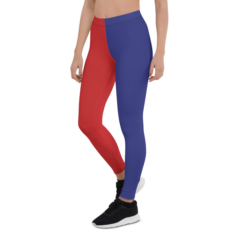 Harley Quinn Halloween Cosplay Squad Costume - Leggings - Image 3