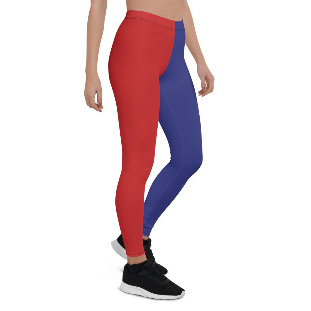 Harley Quinn Halloween Cosplay Squad Costume - Leggings - Image 5