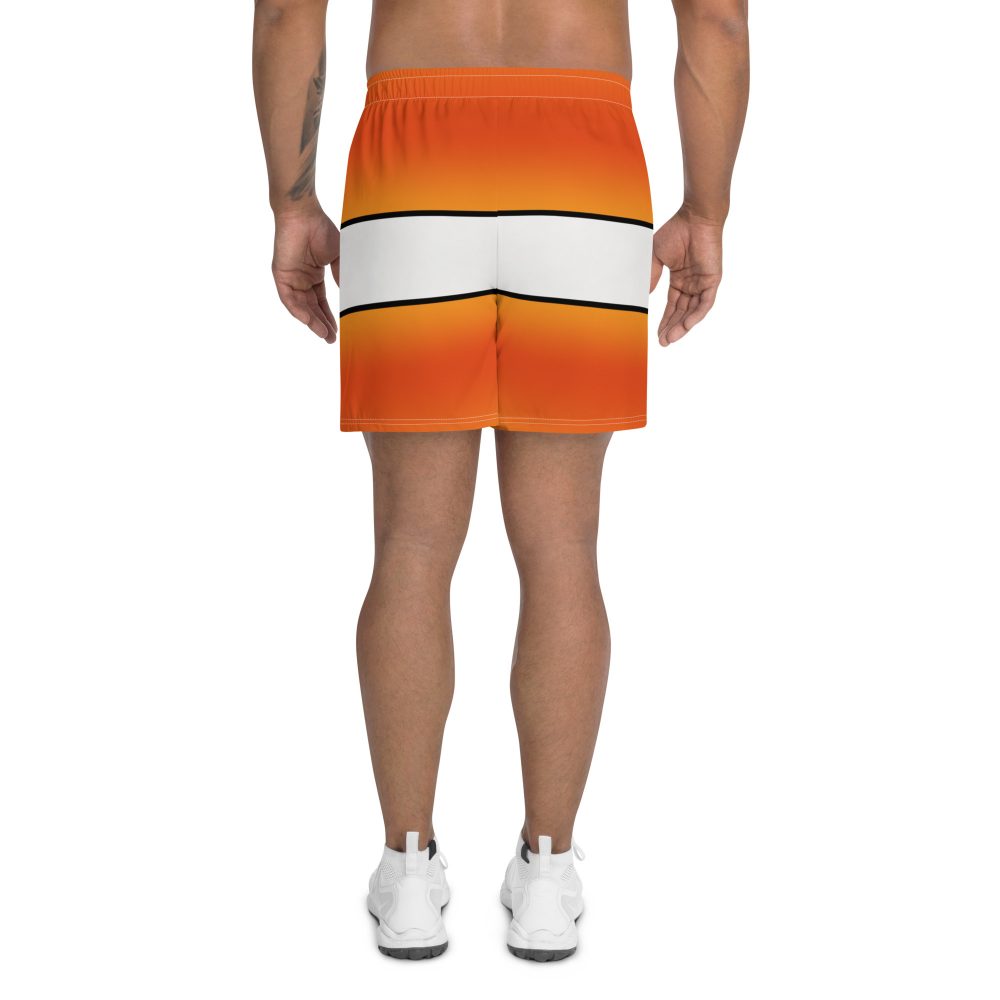 Clownfish Nemo Costume Halloween Cosplay Men's Athletic Shorts - Image 4