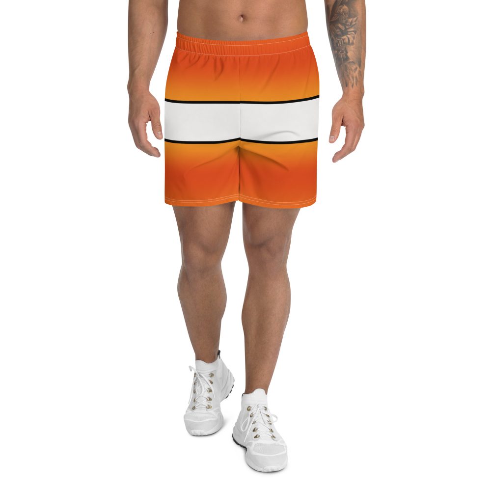 Clownfish Nemo Costume Halloween Cosplay Men's Athletic Shorts