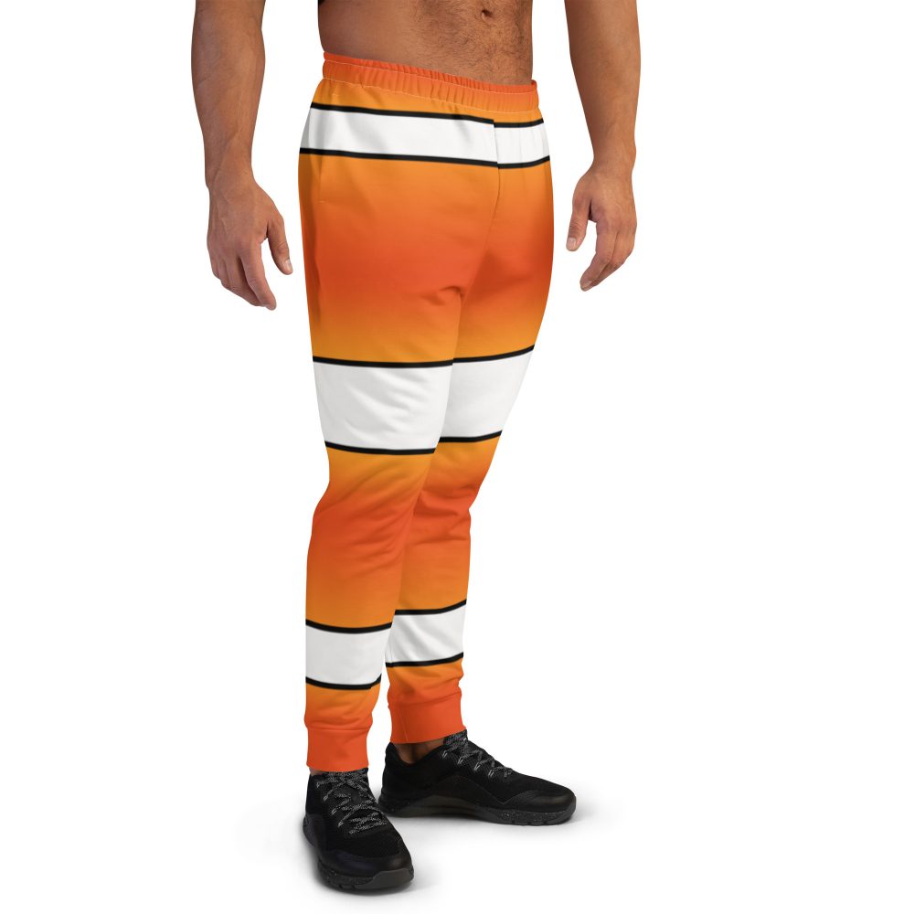 Clownfish Nemo Costume Halloween Cosplay Men's Joggers - Image 2