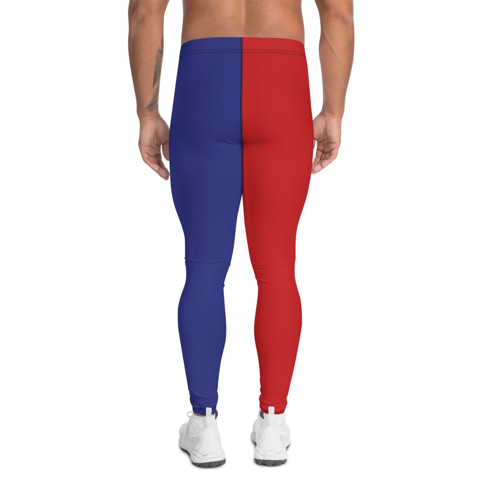 Harley Quinn Halloween Cosplay Squad Costume - Men's Leggings - Image 2