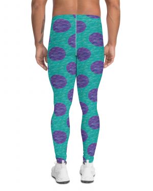 Sully Costume Monster Halloween Cosplay Men’s Leggings