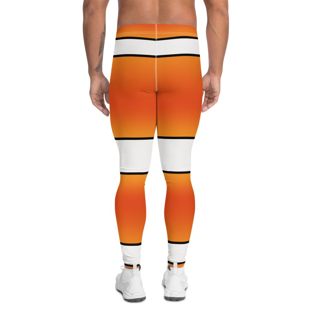 Clownfish Nemo Costume Halloween Cosplay Men's Leggings - Image 2