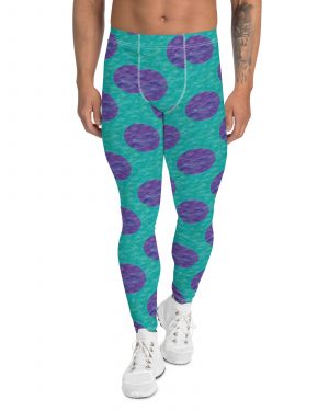 Sully Costume Monster Halloween Cosplay Men’s Leggings