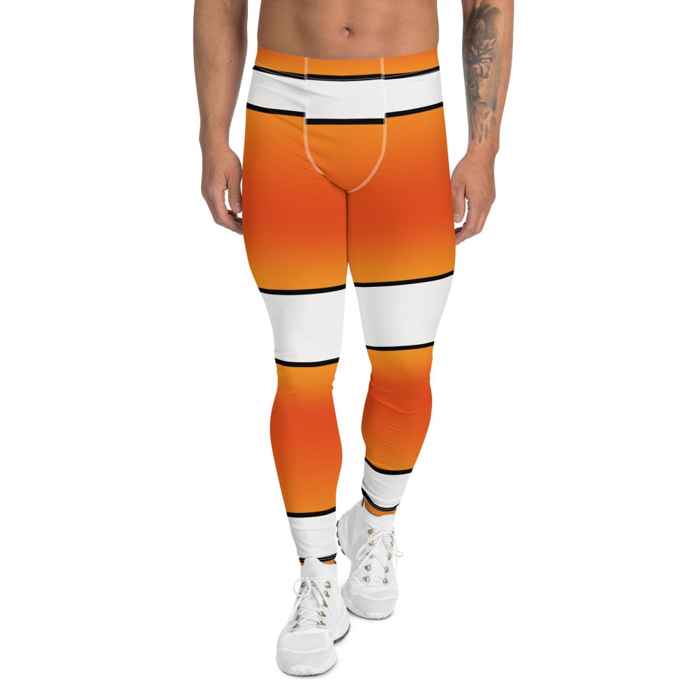 Clownfish Nemo Costume Halloween Cosplay Men's Leggings