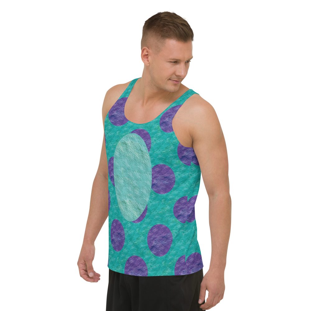 tank top, men's tank top, unisex tank top, Sully Costume, Monster costume, Monsters Inc., Cosplay Costume, Halloween Costume, Womans costume, plus size costume, matching costume, men's costume, children's costume, kid's costume, women's costume, girls costume, boys costume, running costume, rundisney, run disney, dance costume, activewear