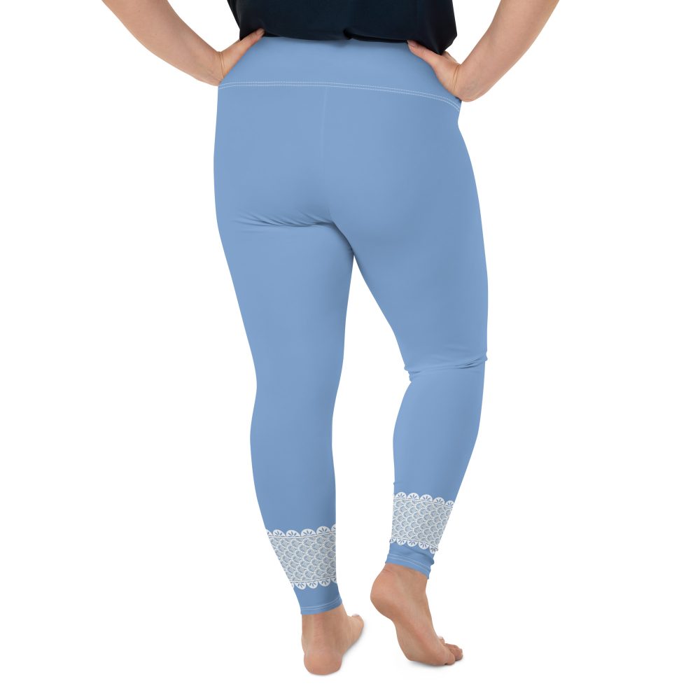 Bo Peep Costume Halloween Cosplay Plus Size Leggings - Image 3