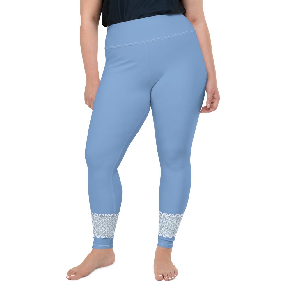 Bo Peep Costume Halloween Cosplay Plus Size Leggings - Image 2