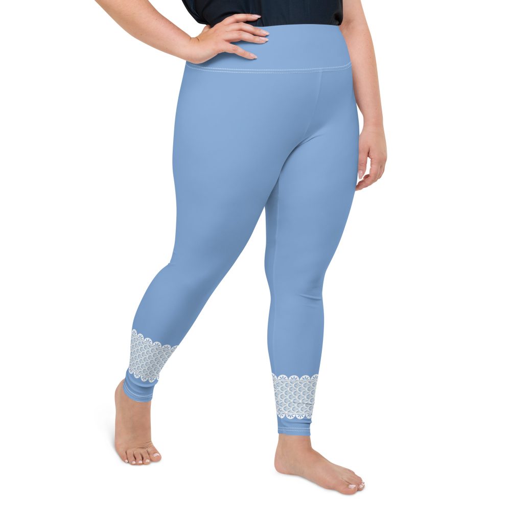 Bo Peep Costume Halloween Cosplay Plus Size Leggings - Image 4