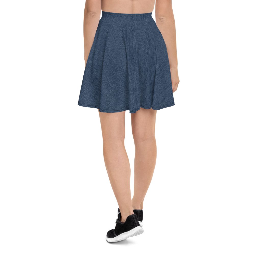 Jeggings - Jean Print Skater Skirt - Image 2