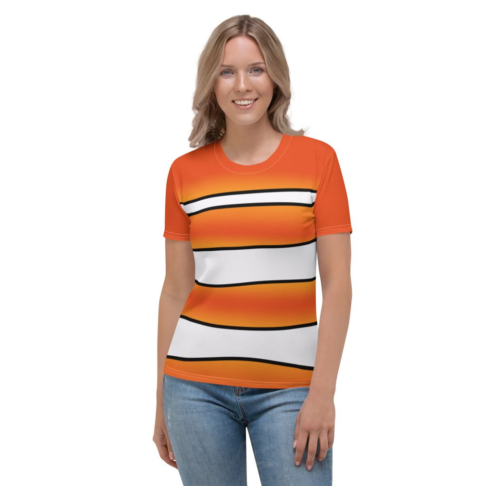 Clownfish Nemo Costume Halloween Cosplay Women's T-Shirt