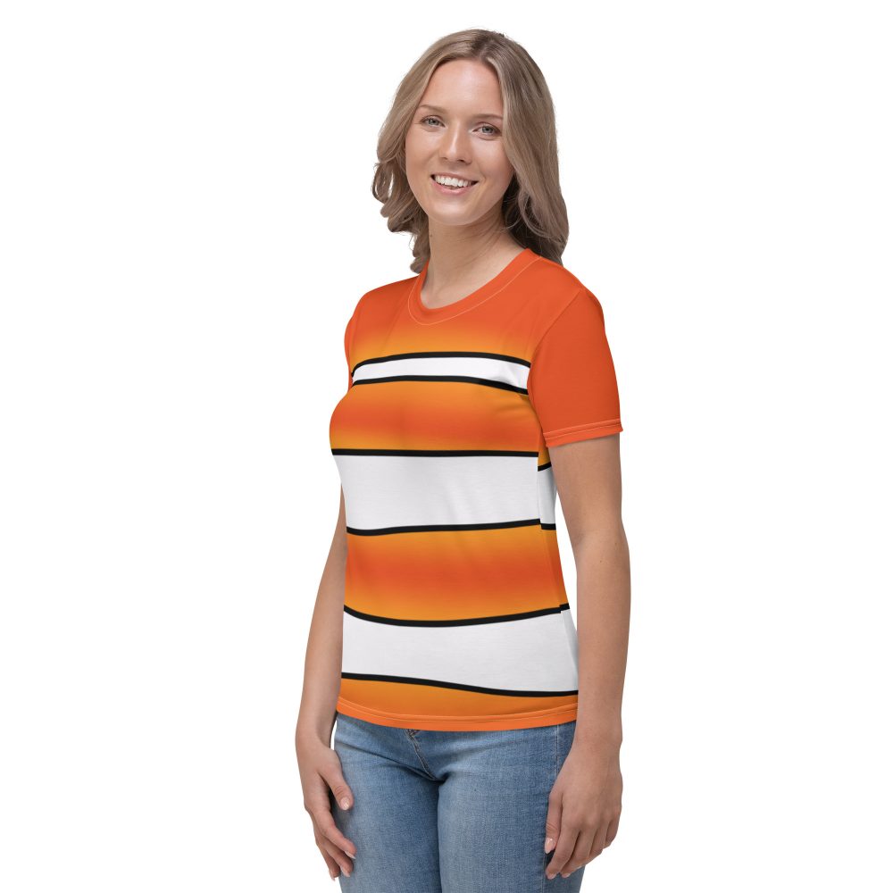 Clownfish Nemo Costume Halloween Cosplay Women's T-Shirt - Image 3