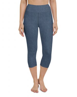 Jeggings – Jean Print Yoga Capri Leggings