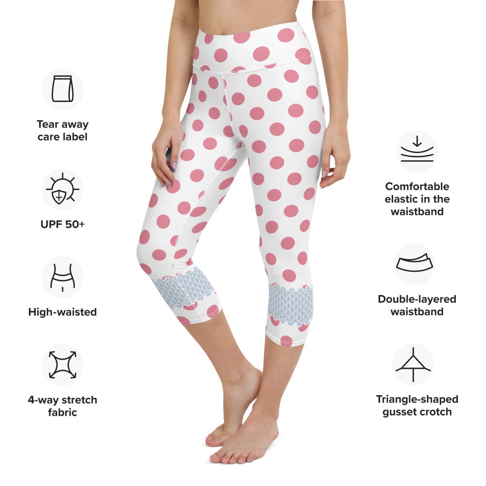 Bo Peep Costume Toy Story Yoga Capri Leggings - Image 2