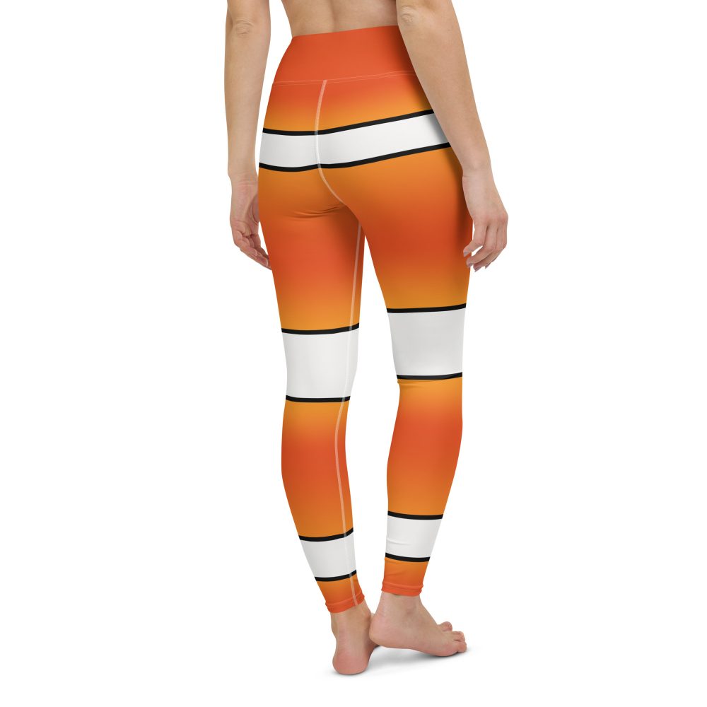 Clownfish Nemo Costume Halloween Cosplay Yoga Leggings - Image 6