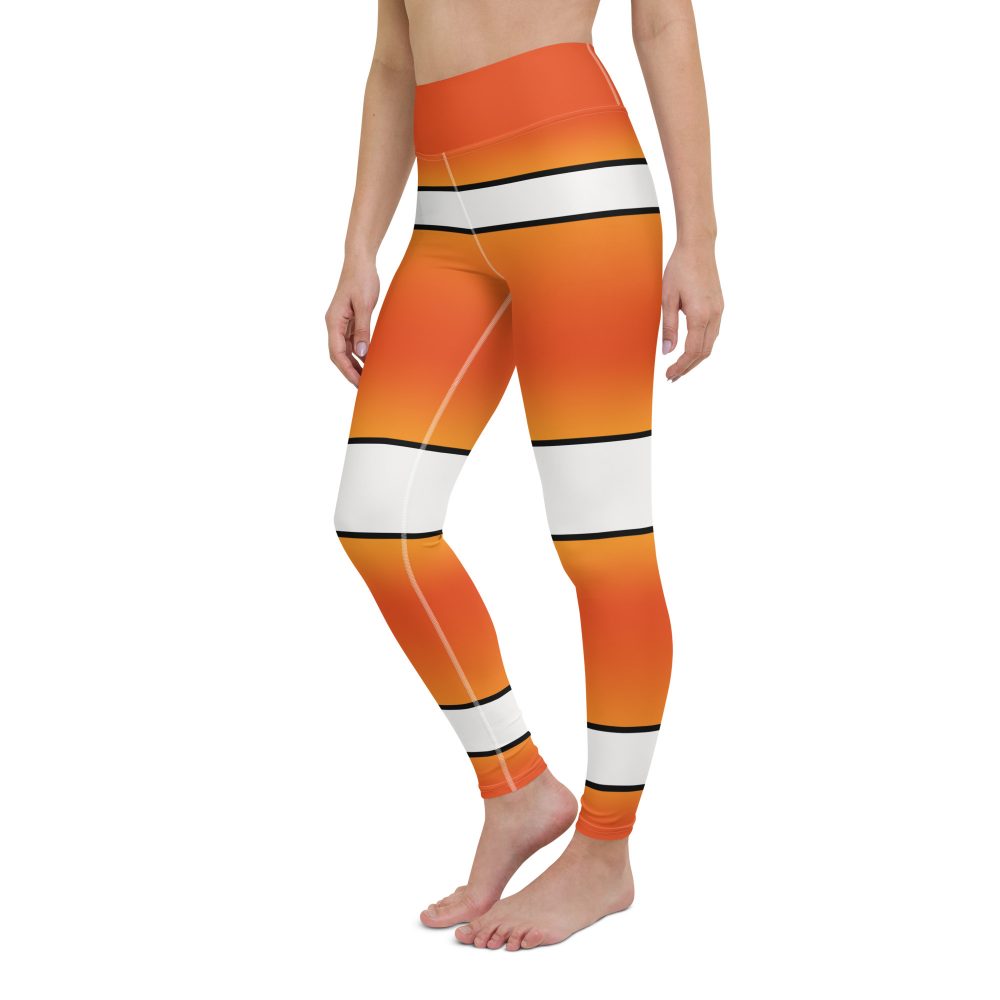 Clownfish Nemo Costume Halloween Cosplay Yoga Leggings - Image 3