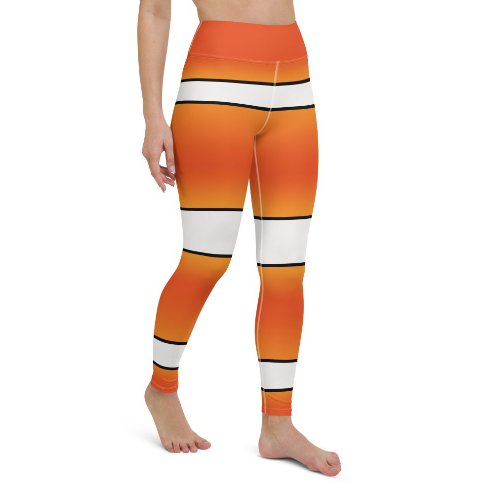 Clownfish Nemo Costume Halloween Cosplay Yoga Leggings - Image 5