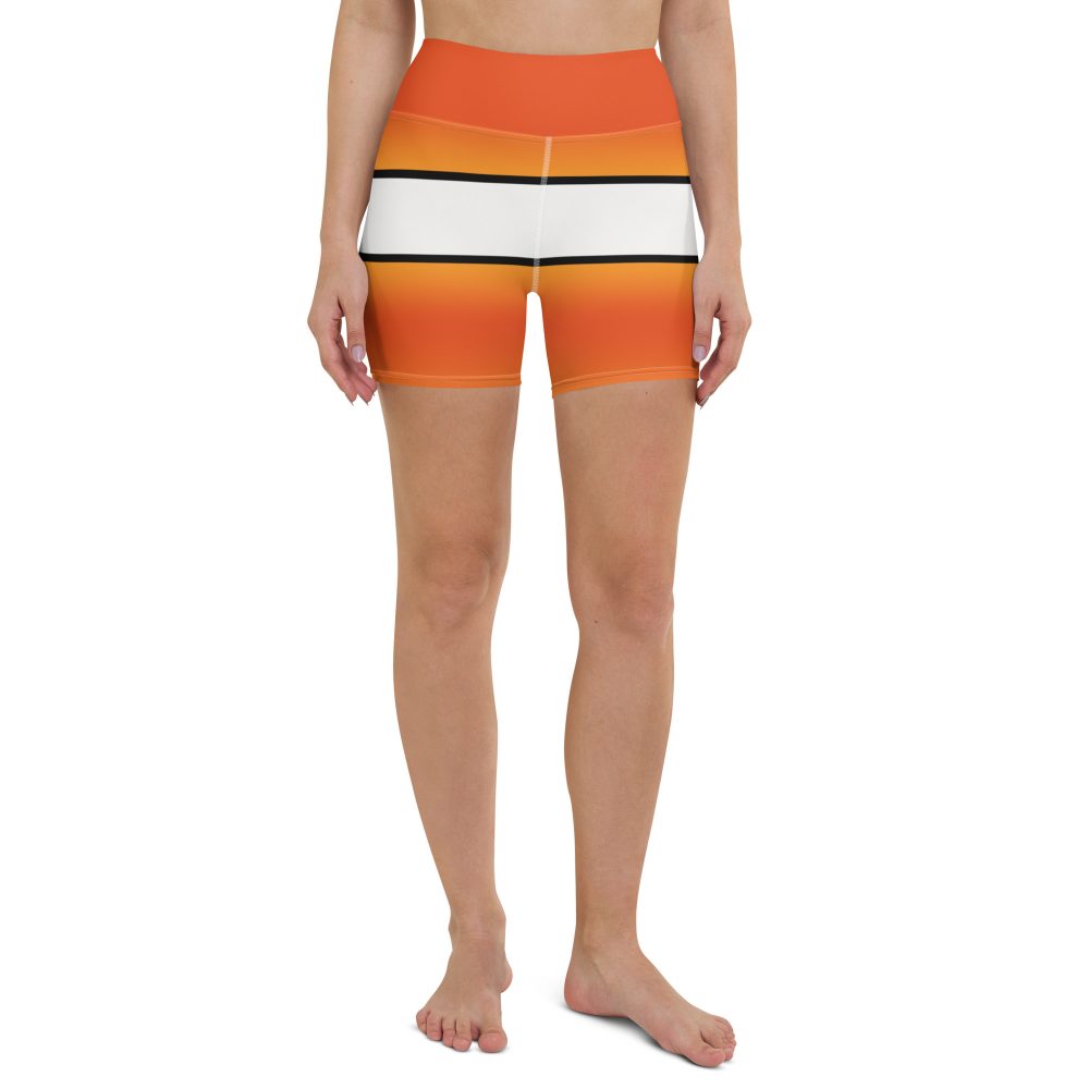 Clownfish Nemo Costume Halloween Cosplay Yoga Shorts