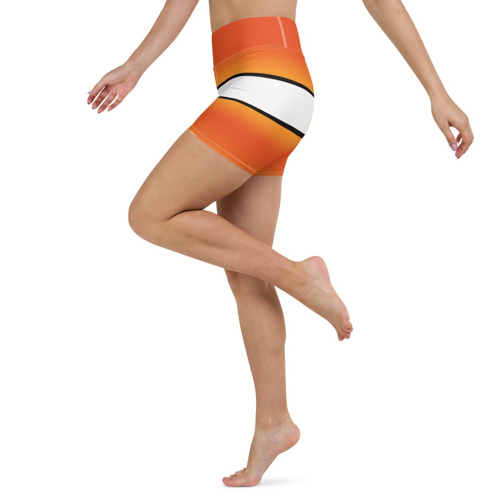 Clownfish Nemo Costume Halloween Cosplay Yoga Shorts - Image 2