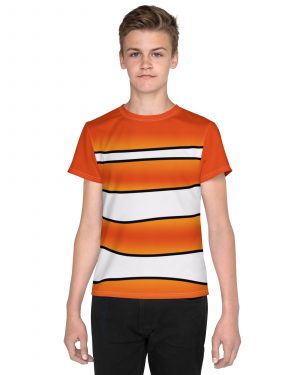 Clownfish Nemo Costume Halloween Cosplay Youth T-Shirt