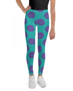 Sully Costume Monster Halloween Cosplay Youth Leggings