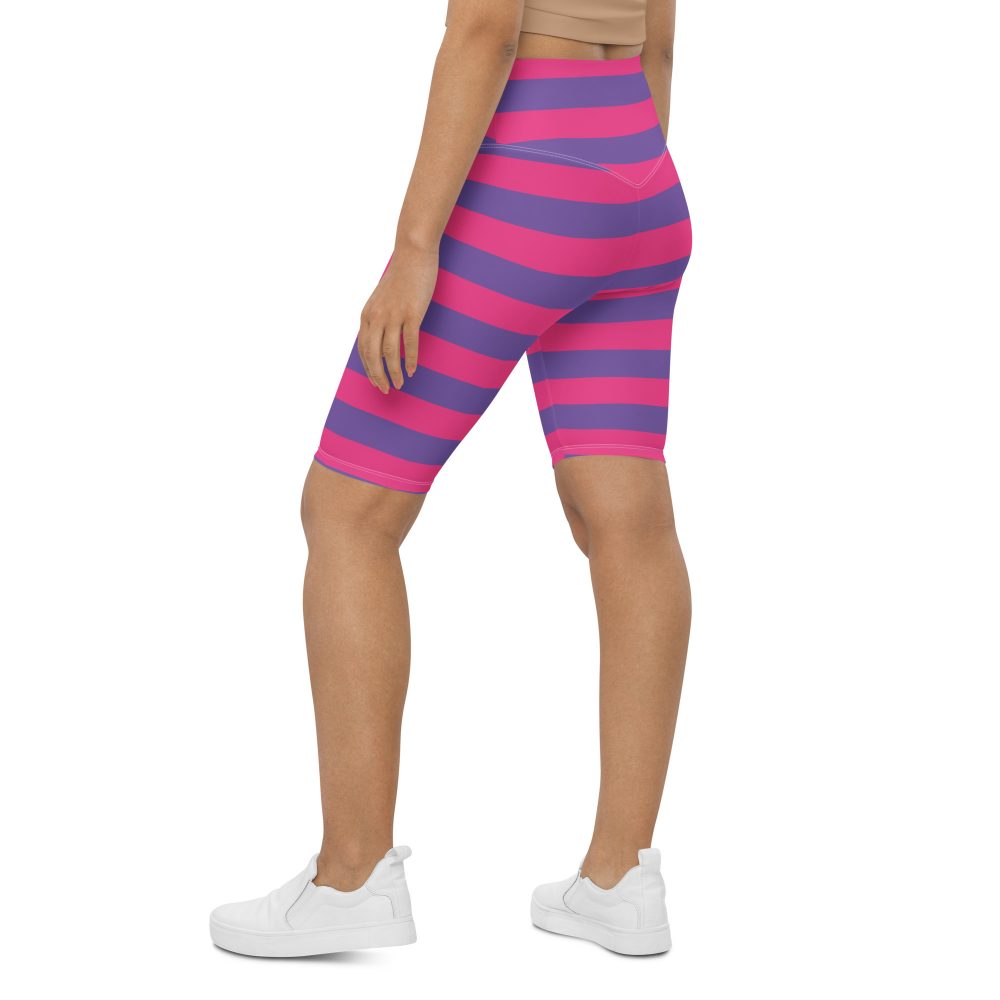 Cheshire Cat Halloween Cosplay Costume Bike Shorts - Image 5