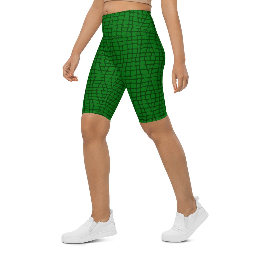 Alligator - Crocodile Halloween Cosplay Costume Bike Shorts - Image 6