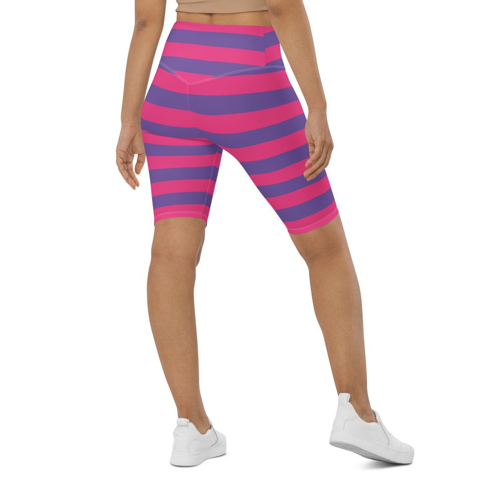 Cheshire Cat Halloween Cosplay Costume Bike Shorts - Image 2