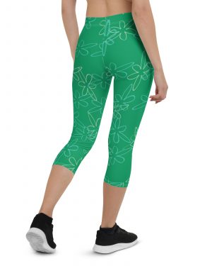 Disgust Halloween Cosplay Costume Capri Leggings